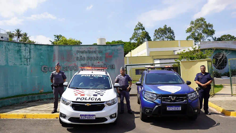 Polícia Militar e Guarda Civil Municipal reforçam rondas nas escolas de São Pedro (SP)