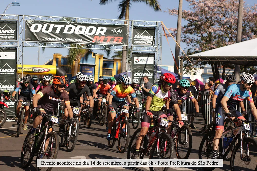 Estância turística de São Pedro (SP) vai sediar em setembro etapa da Copa Outdoor MTB 2025 de Mounta