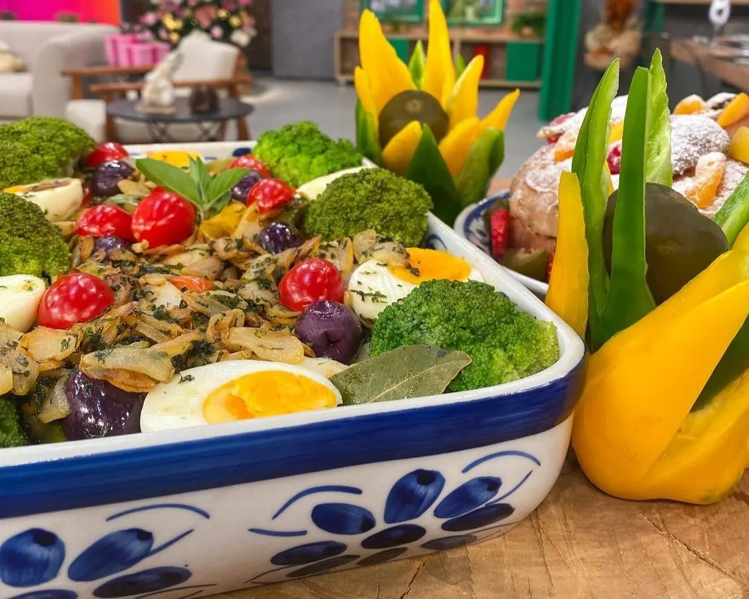Ceia de Natal: chef Olivardo Saqui ensina receita tradicional de bacalhoada à portuguesa