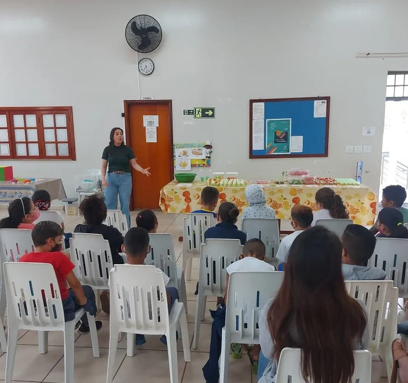 Alunos da rede municipal de Rio Claro (SP) recebem orientações sobre obesidade infantil