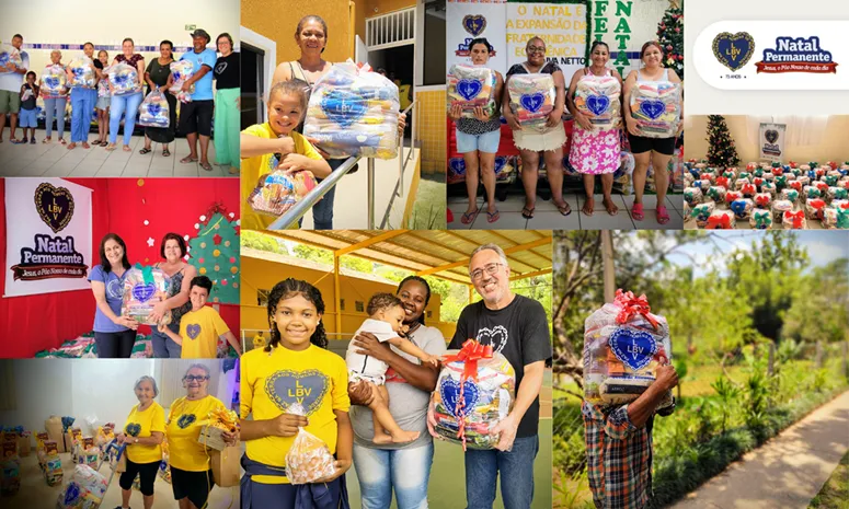 Campanha Natal Permanente da LBV atende mais de 250 municípios em todo o Brasil