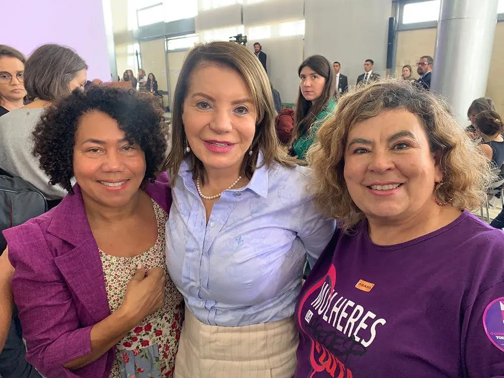 Deputada Professora Bebel participa das comemorações do Dia da Mulher com o presidente Lula