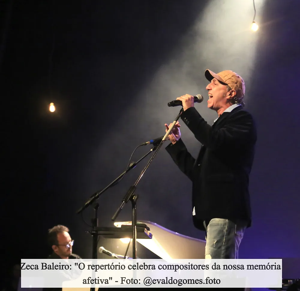 Zeca Baleiro apresenta show intimista nesta quinta-feira (12) em Piracicaba (SP), no Teatro Dr.Losso Netto