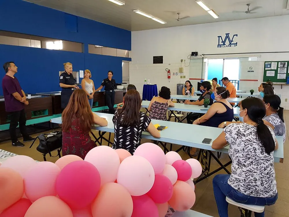 Rio Claro (SP): Daae promove palestra com Patrulha Maria da Penha para funcionárias