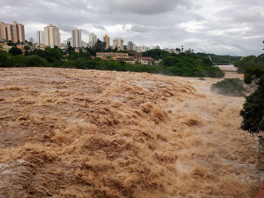 Piracicaba (SP): em três dias choveu 104,2 mm, quase o volume previsto para o mês inteiro de outubro