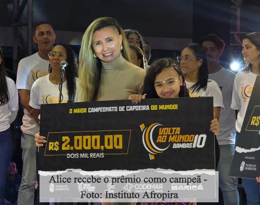 Piracicaba (SP): aluna de 8 anos do Instituto Afropira é campeã na 10ª Volta do Mundo Bambas 
