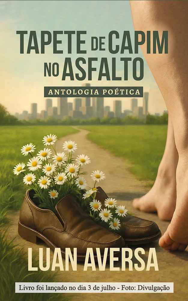 Livro Tapete de Capim no Asfalto, lançado por piracicabano, reúne poesias escritas na adolescência do autor