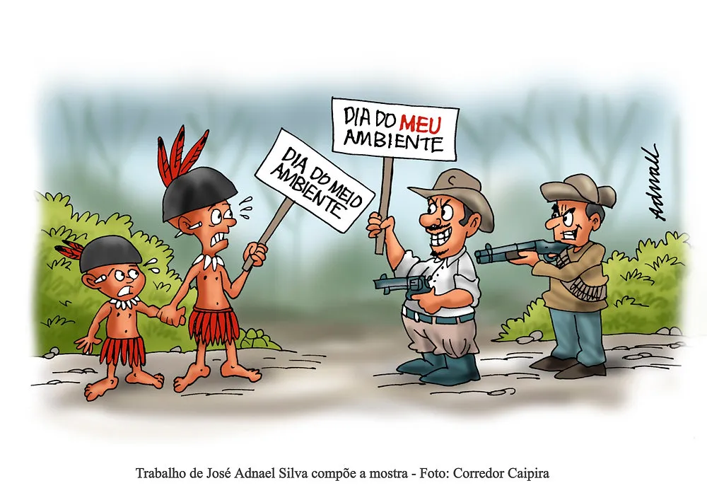 Exposição “Corredor de Humor Caipira” abre no sábado (6) no Salão Internacional de Piracicaba, no En