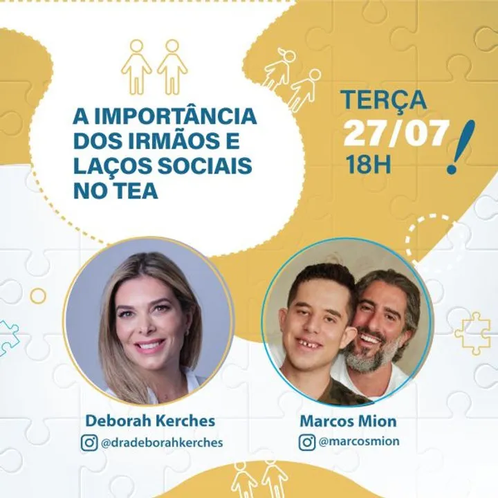 Neuropediatra Deborah Kerches, especialista em TEA, faz live com Marcos Mion nesta terça (27)