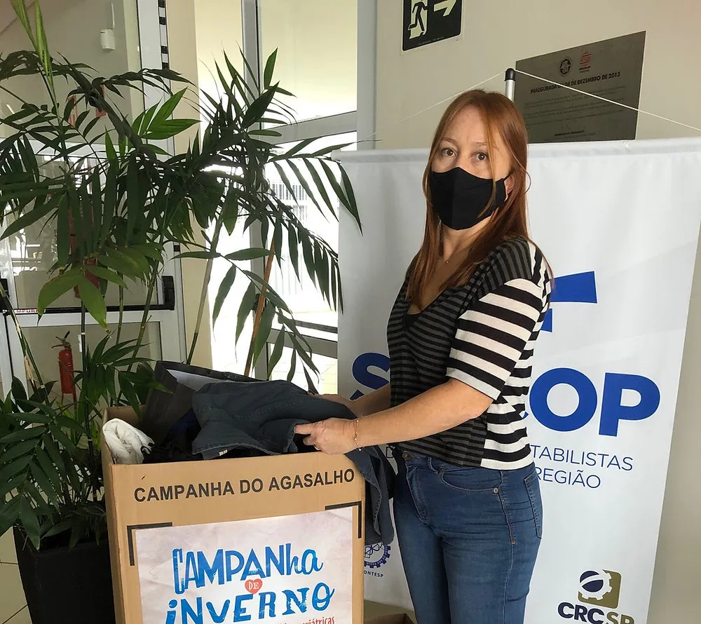 Sindicato dos Contabilistas de Piracicaba participa de Campanha do Agasalho 2022