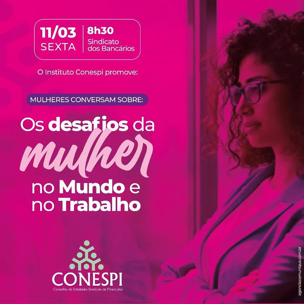 Conespi promove roda de conversa sobre os desafios da mulher no mundo e no trabalho