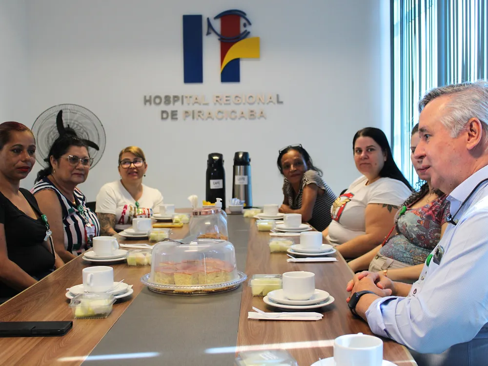 Gestão de equipes: Hospital Regional de Piracicaba promove primeira edição do projeto “Café com o Diretor”