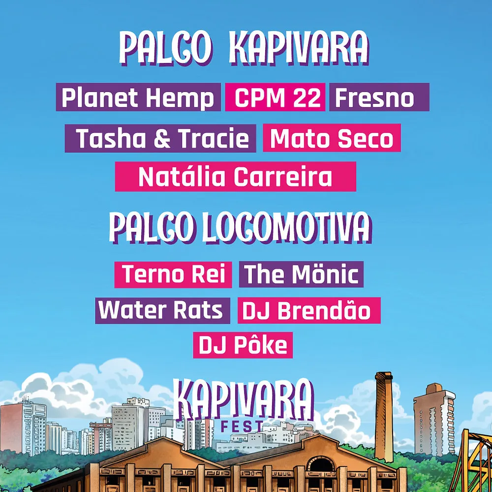 Natália Carreira é a vencedora do concurso Groover e é mais uma atração do Kapivara Fest