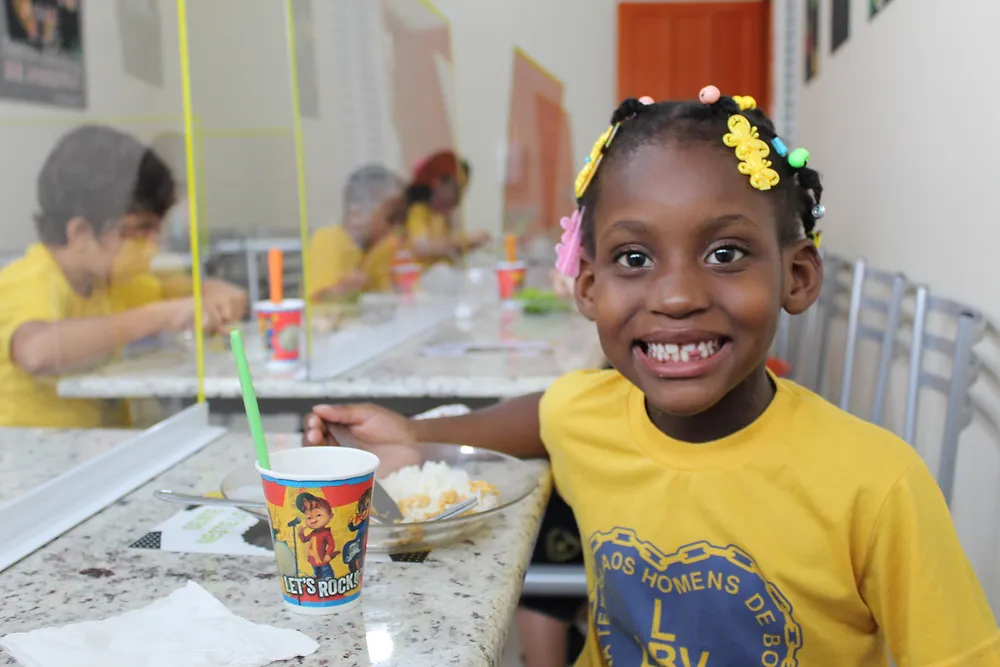 LBV promove qualidade da alimentação de crianças e adolescentes em vulnerabilidade social