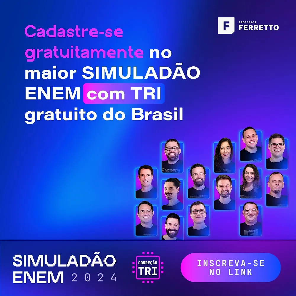 Plataforma de estudos está com inscrições abertas para o maior simulado gratuito do Enem no Brasil