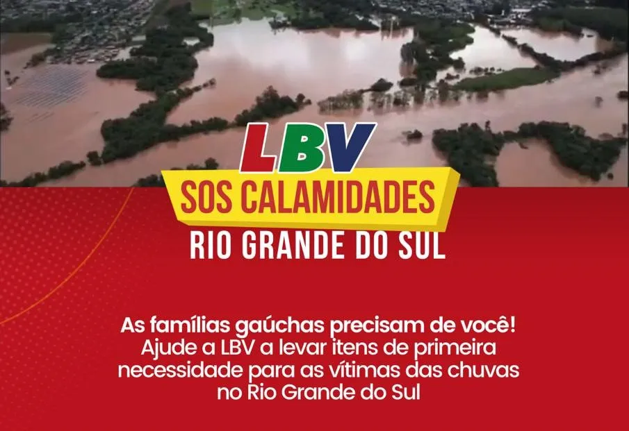 Legião da Boa Vontade mobiliza doações para atender vítimas das chuvas do Rio Grande do Sul