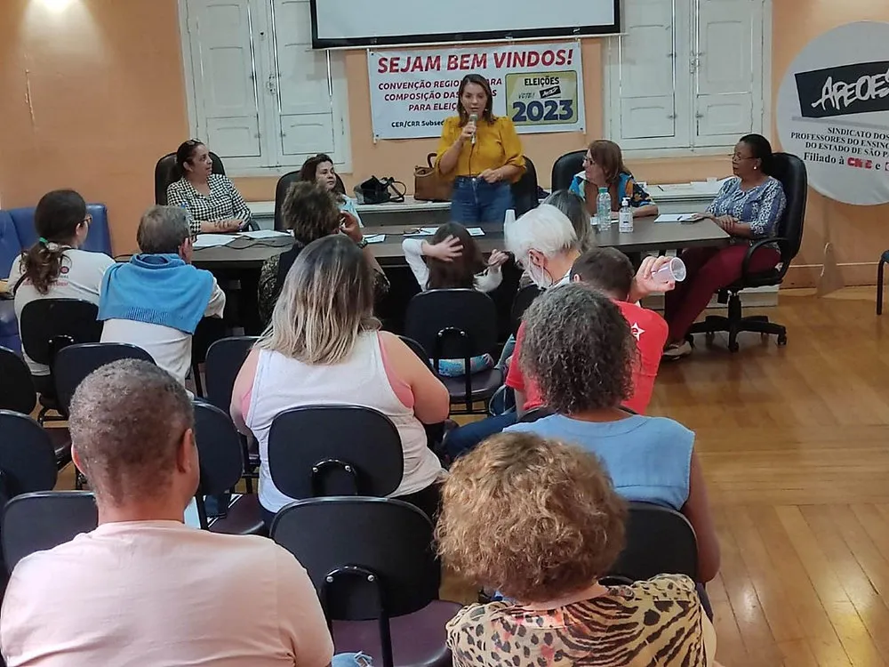 Subsede da Apeoesp elege coordenação e Professora Bebel defende unidade em defesa do magistério