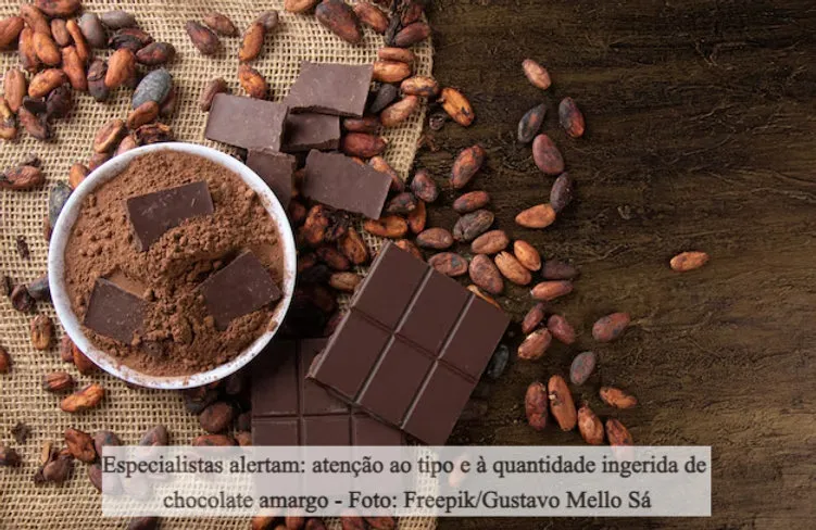 Chocolate amargo, consumido com moderação, oferece benefícios cardiovasculares, afirma especialista