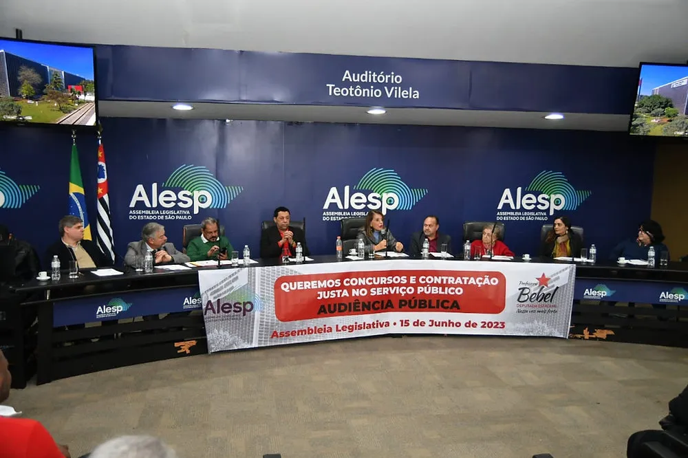 Em audiência pública, deputada Professora Bebel reforça luta em defesa dos serviços públicos